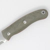 MkIII TBS Boar EDC Folding Pocket Knife - Canvas Micarta - Scandi